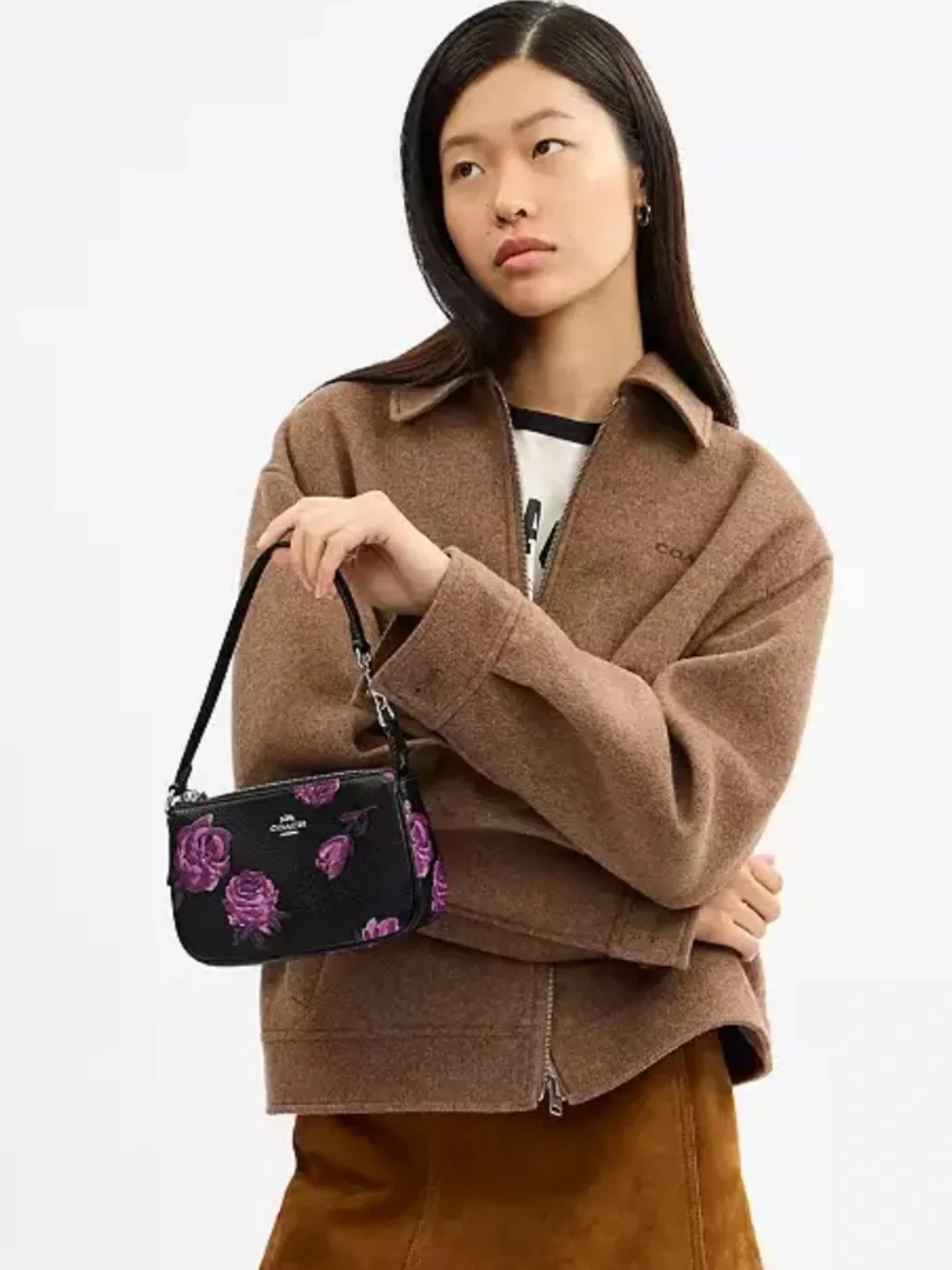 Coach Nolita 19 Floral Rose print bag